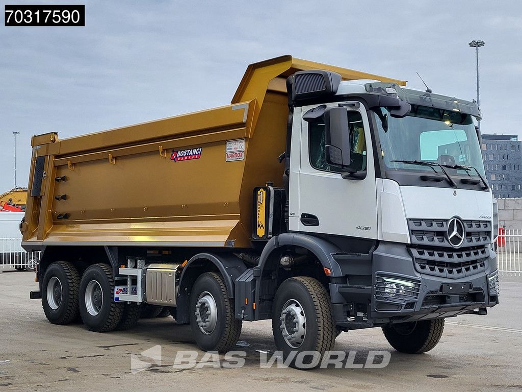 Mercedes Arocs 4851 8X4 NEW!! 26m3 Tipper Full Steel Big-Axle Euro 6