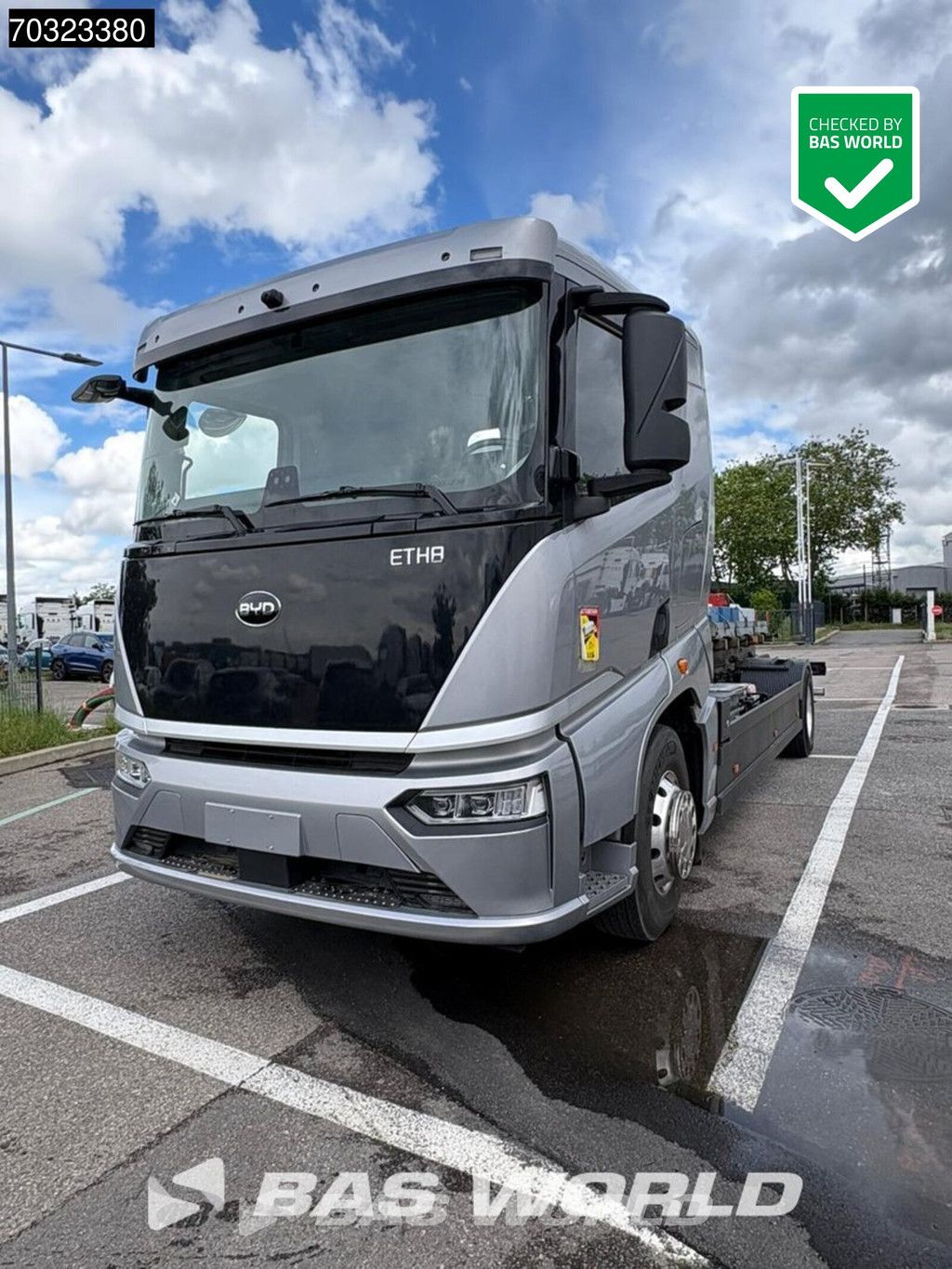 BYD ETHB 4X2 100% Electric chassis 255kWh Battery 200km WLTP range