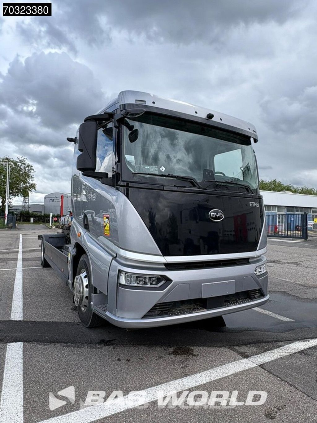 BYD ETHB 4X2 100% Electric chassis 255kWh Battery 200km WLTP range