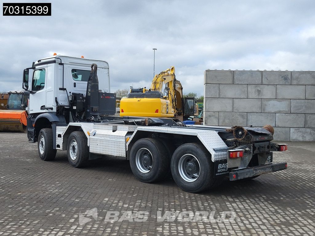 Mercedes Arocs 3248 8X4 HIAB XR26Z59S containersystem Big-Axle Steelsuspension Euro 6
