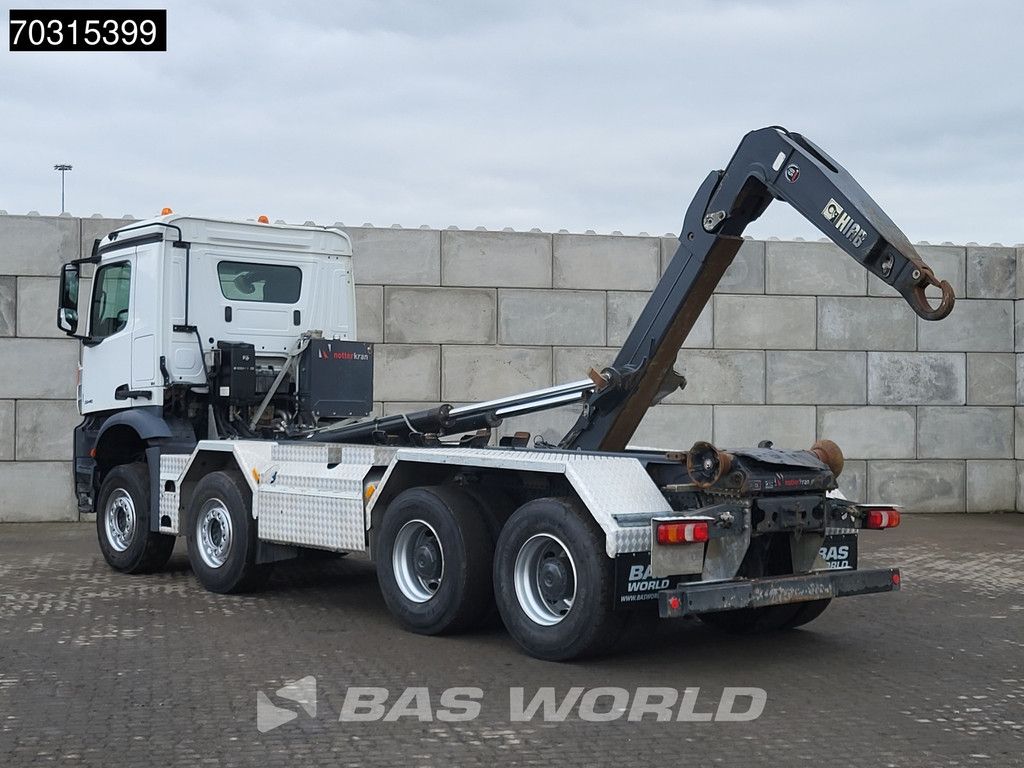 Mercedes Arocs 3248 8X4 HIAB XR26Z59S containersystem Big-Axle Steelsuspension Euro 6