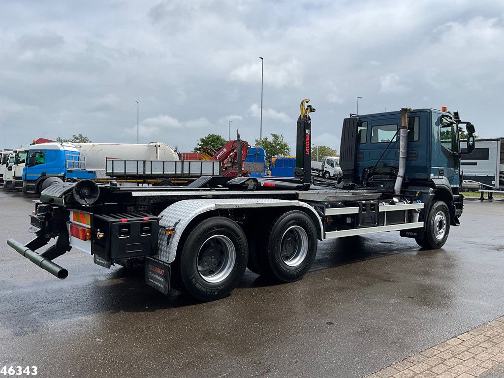 Iveco Stralis AD260T 6x4 Euro 6 Multilift 21 Ton haakarmsysteem