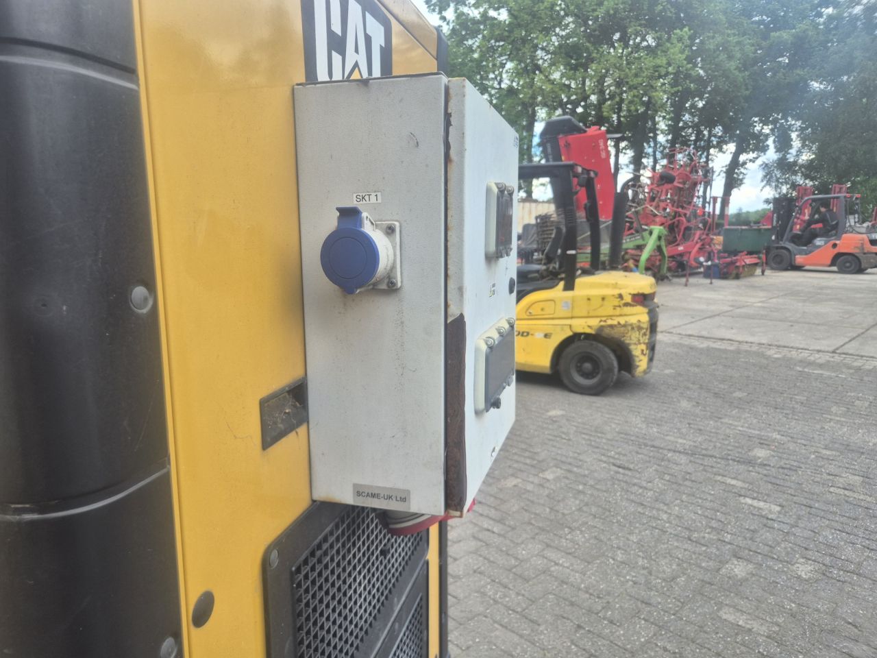 Gebruikte CATERPILLAR DE150EO generator met 150 KVA