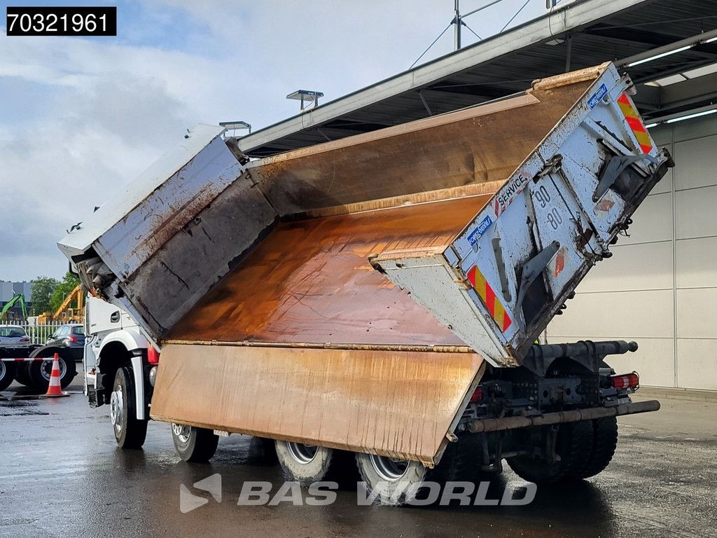 Mercedes Arocs 3243 8X4 11m3 2-way tipper steelsuspension Big-Axle Automatic Euro 6