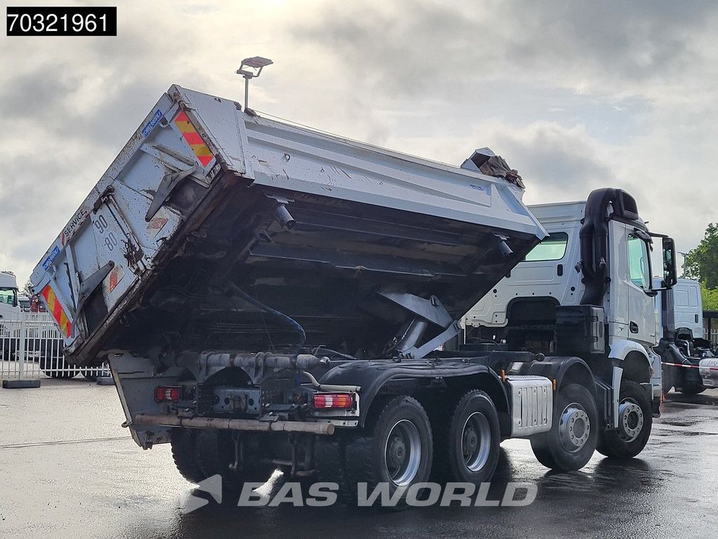 Mercedes Arocs 3243 8X4 11m3 2-way tipper steelsuspension Big-Axle Automatic Euro 6
