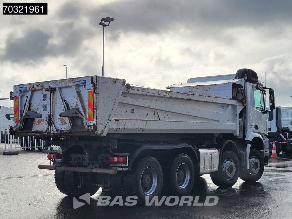 Mercedes Arocs 3243 8X4 11m3 2-way tipper steelsuspension Big-Axle Automatic Euro 6