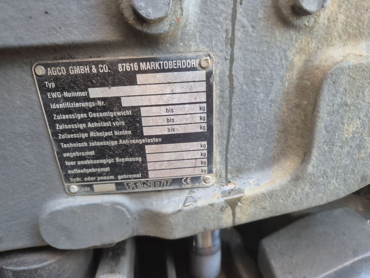 Gebruikte FENDT 716 vario tractor met 160 pk