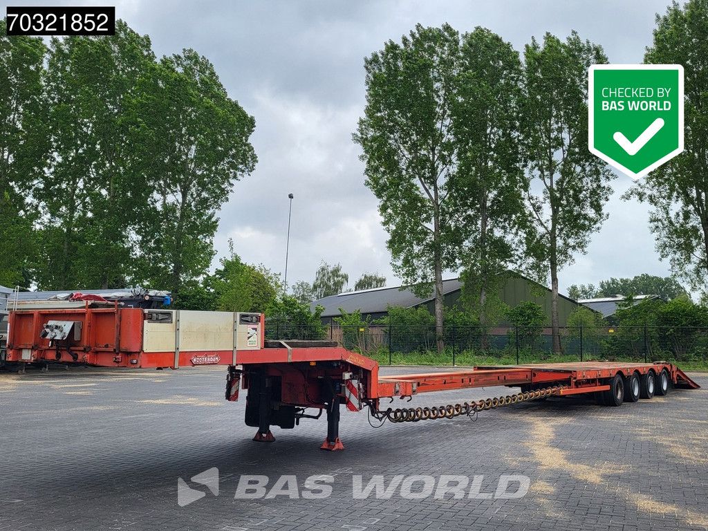 Nooteboom OSD-58-04V 4 axles Extendable 2x Steering Axle