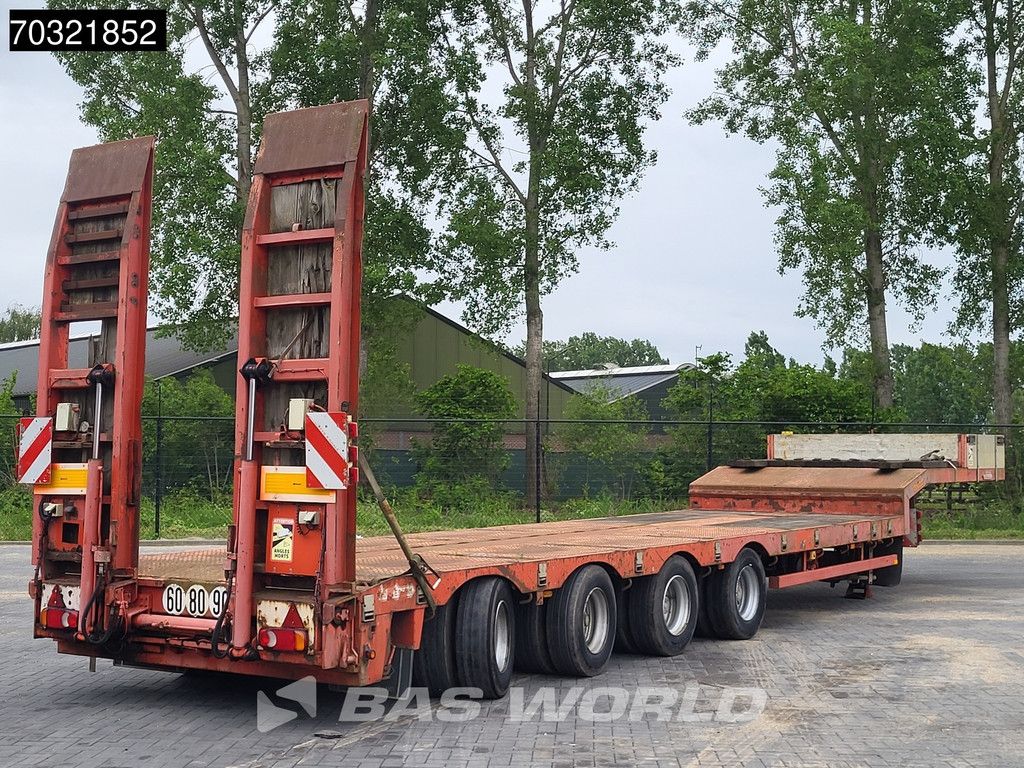 Nooteboom OSD-58-04V 4 axles Extendable 2x Steering Axle