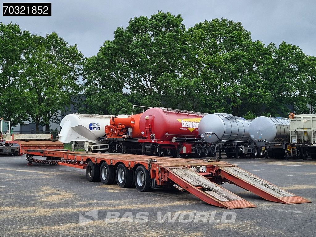 Nooteboom OSD-58-04V 4 axles Extendable 2x Steering Axle