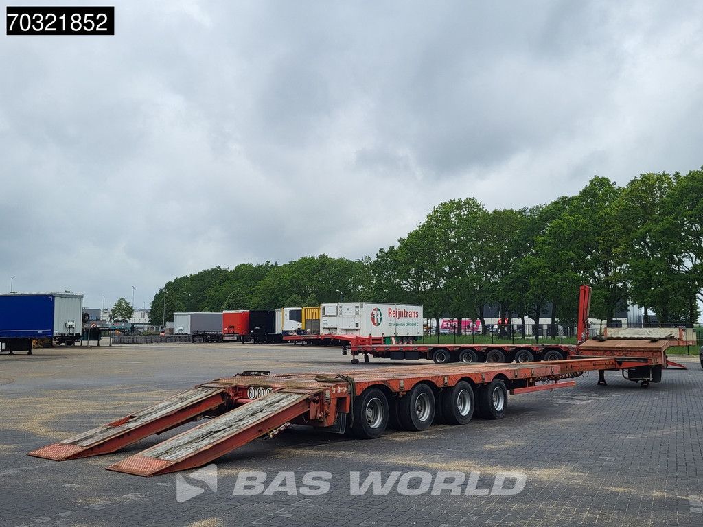 Nooteboom OSD-58-04V 4 axles Extendable 2x Steering Axle