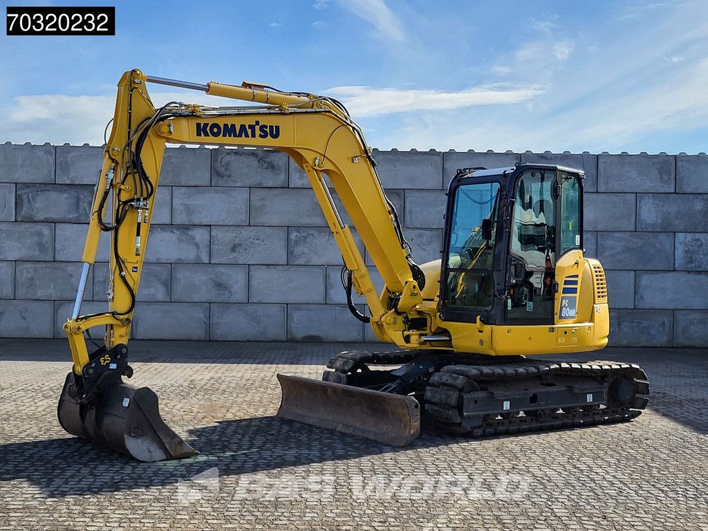 Komatsu PC80 MR-5E0 A/C - 3 Buckets
