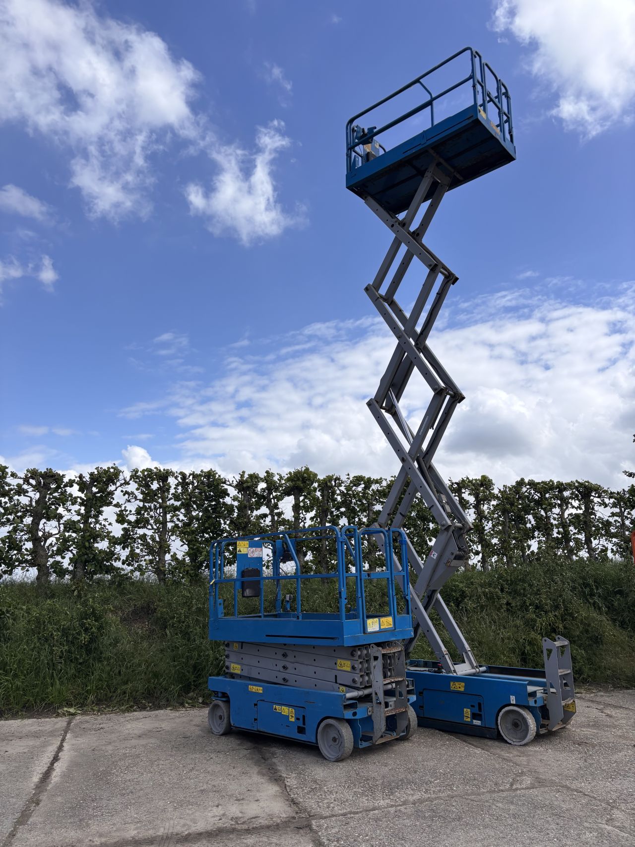 Genie GS 2646 elektrische schaarhoogwerker 10m werkhoogte