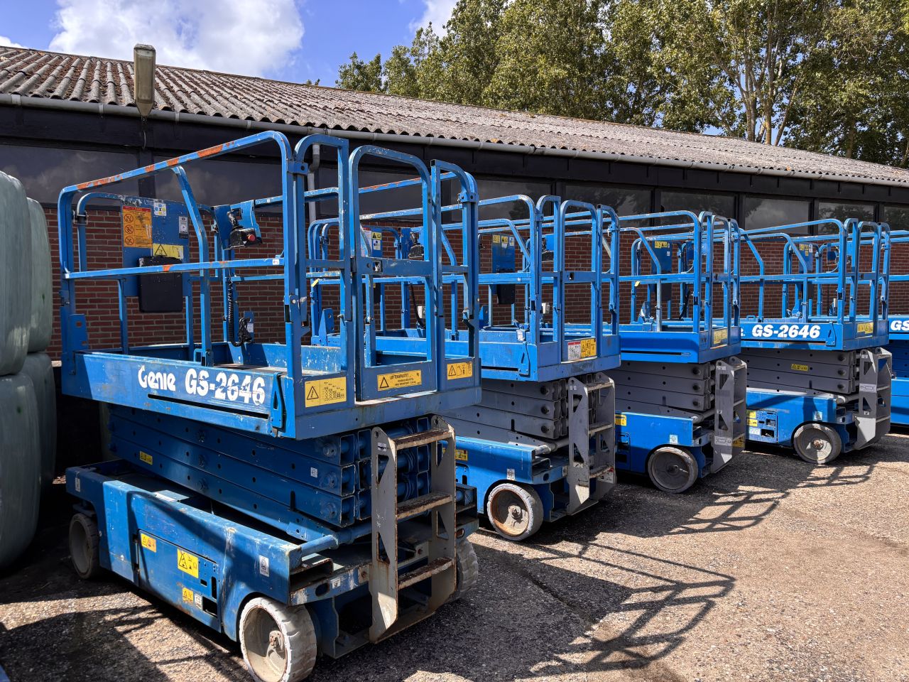 Genie GS 2646 elektrische schaarhoogwerker 10m werkhoogte