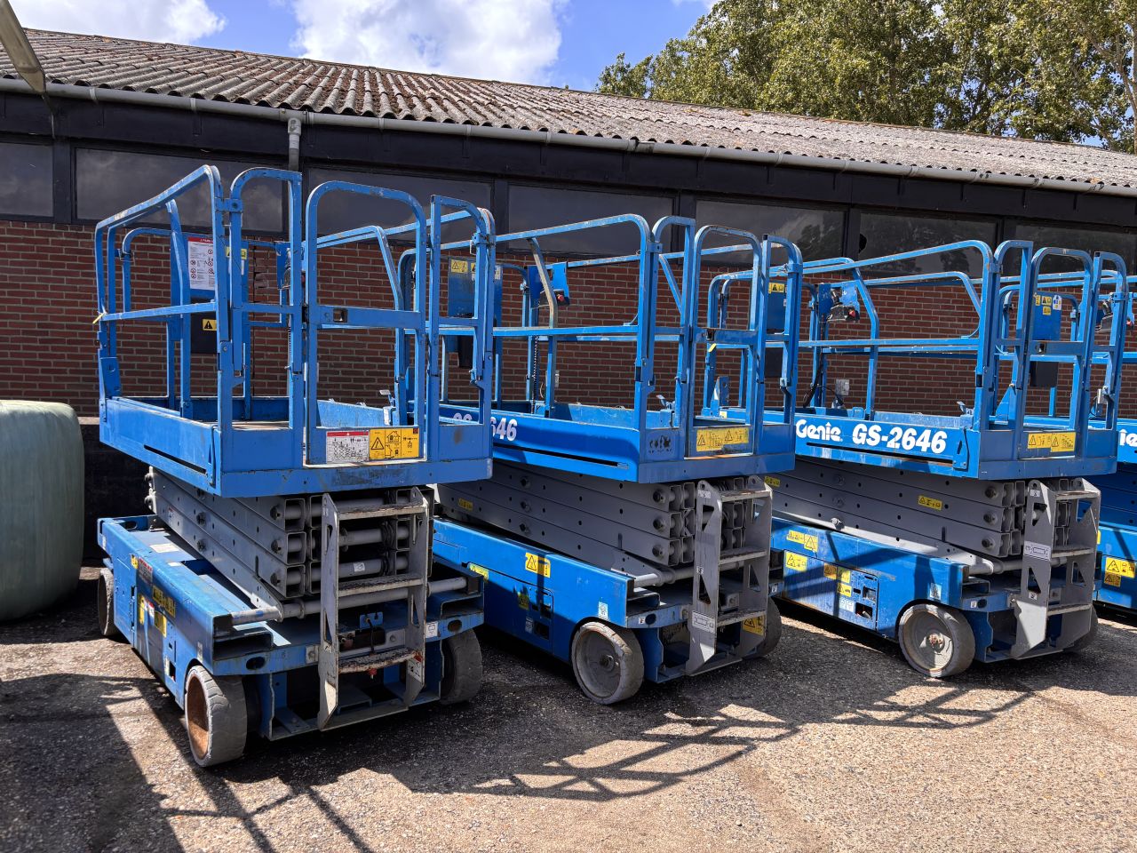 Genie GS 2646 elektrische schaarhoogwerker 10m werkhoogte