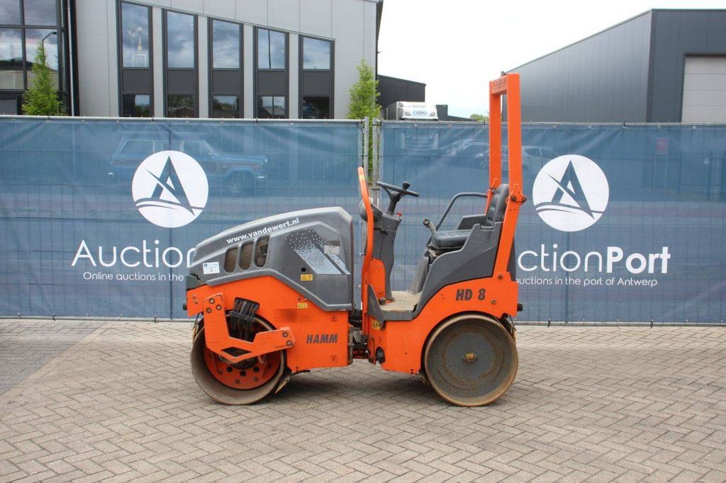 Tandem roller Hamm HD8VV Diesel 14.8kW 2015