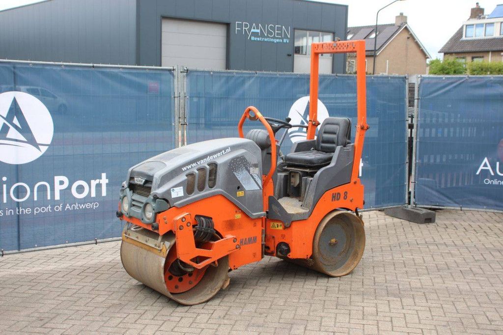 Tandem roller Hamm HD8VV Diesel 14.8kW 2015