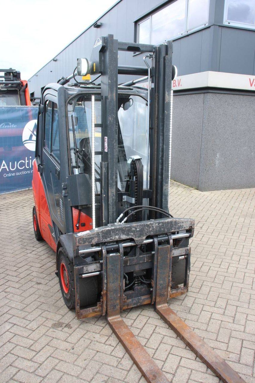 Forklift Linde H35D-02 Diesel 3500kg 4.9m 2018