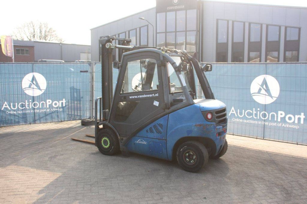 Linde H25D-01 Diesel Forklift 2500kg 7.0m 2010
