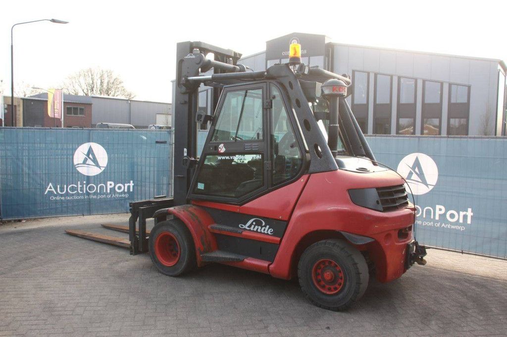 Linde H80D-01 Diesel Forklift 8000kg 4.15m 2011