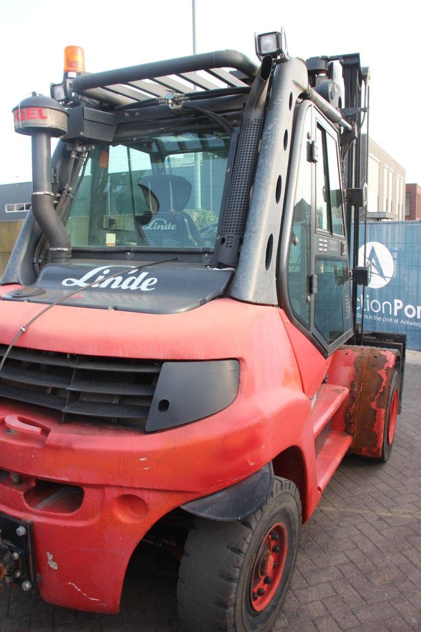 Linde H80D-01 Diesel Forklift 8000kg 4.15m 2011