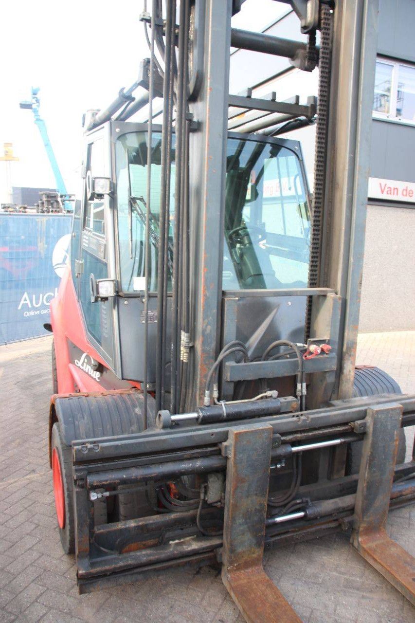 Linde H80D-01 Diesel Forklift 8000kg 4.15m 2011