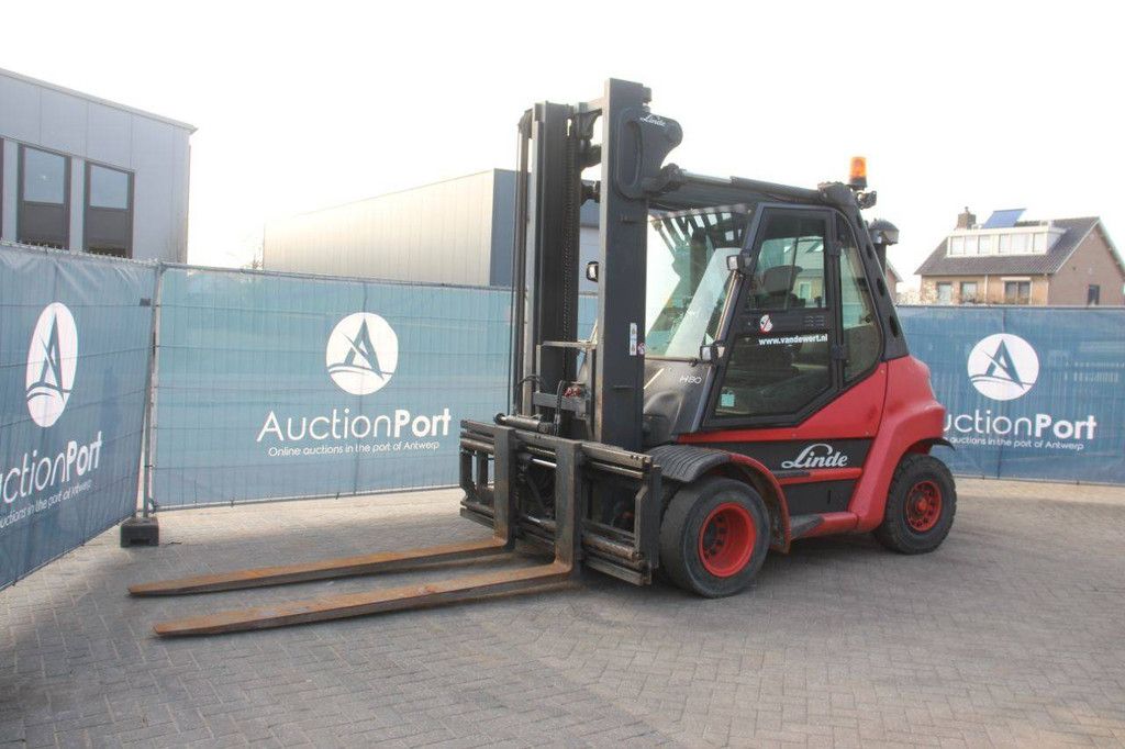 Linde H80D-01 Diesel Forklift 8000kg 4.15m 2011