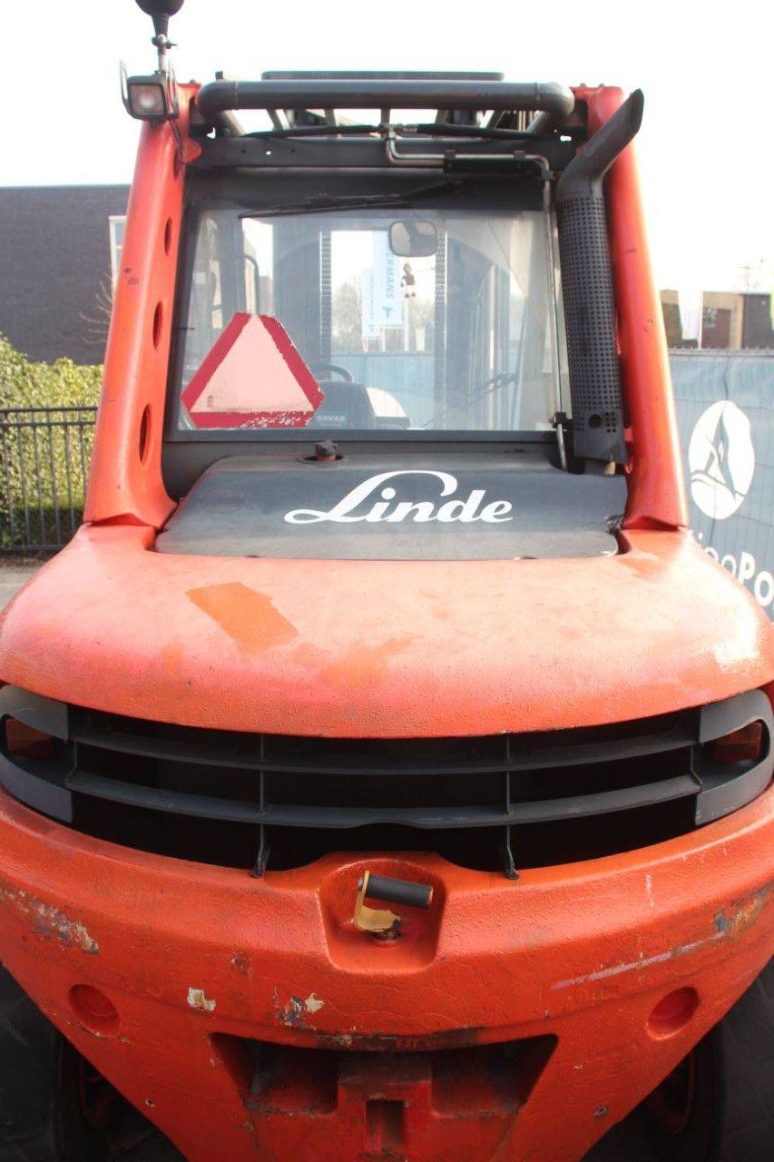Linde H80D/900-03 Diesel Forklift 8000kg 3.75m 2007
