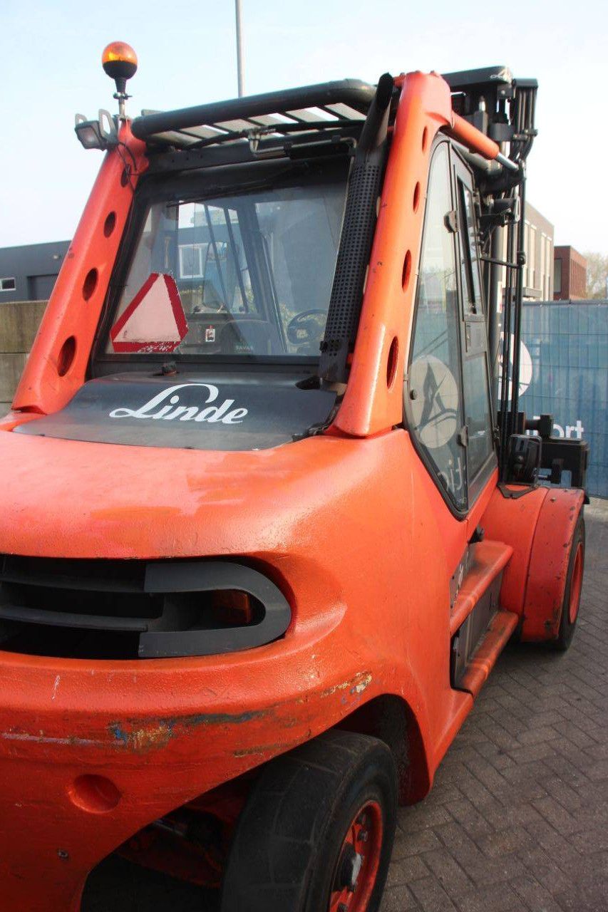 Linde H80D/900-03 Diesel Forklift 8000kg 3.75m 2007