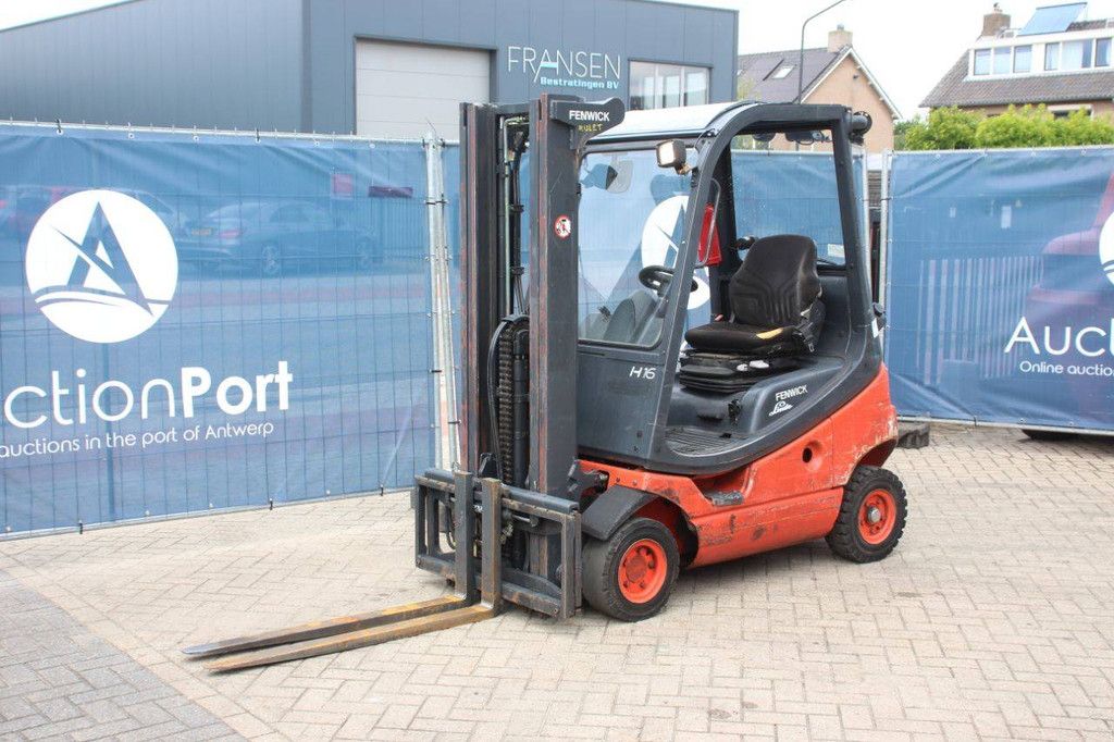 Forklift Fenwick-Linde H16T-03 LPG 1600kg 4.4m 2005