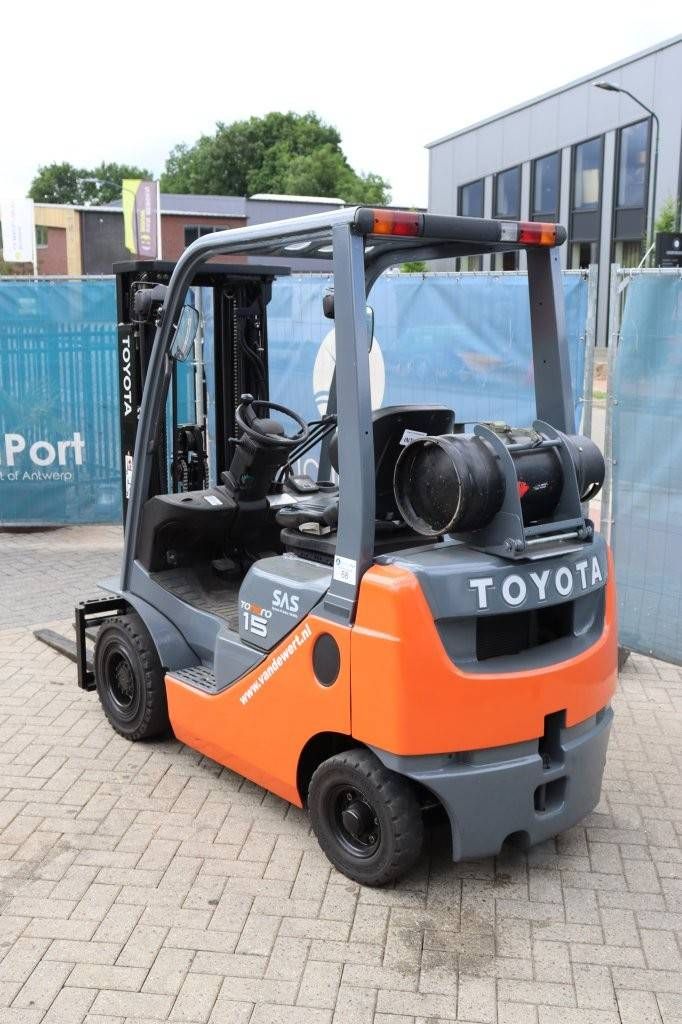Forklift Toyota 02-8FGF18 LPG 1550kg 4.3m 2008