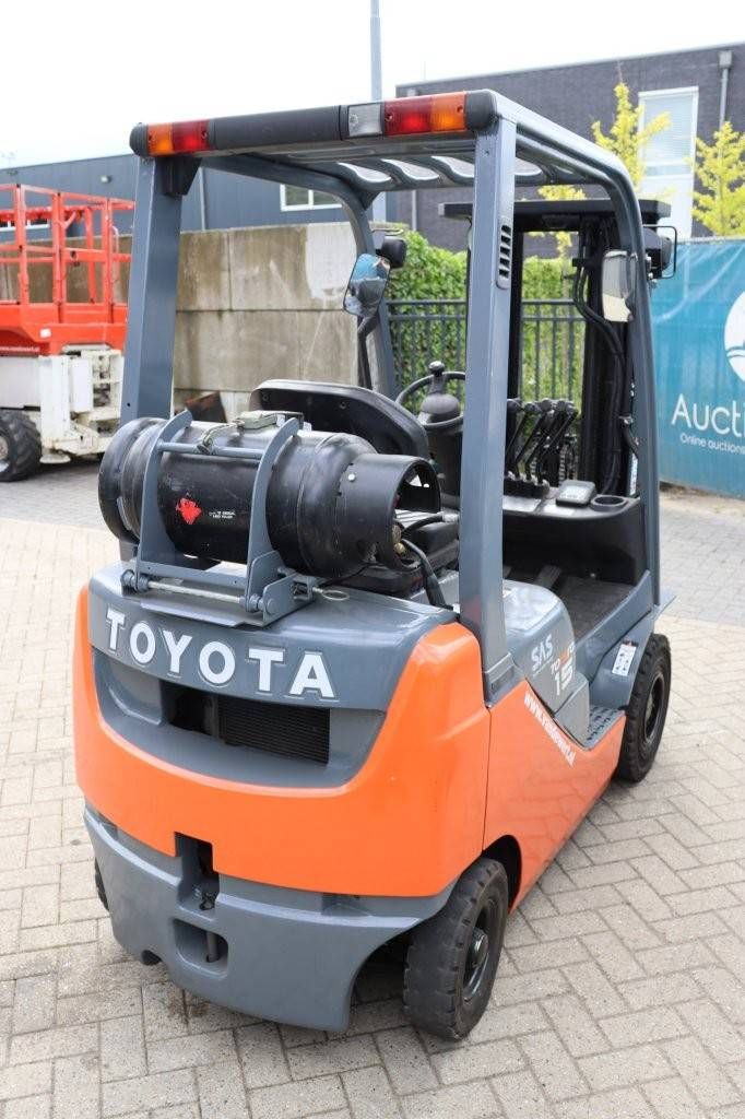 Forklift Toyota 02-8FGF18 LPG 1550kg 4.3m 2008