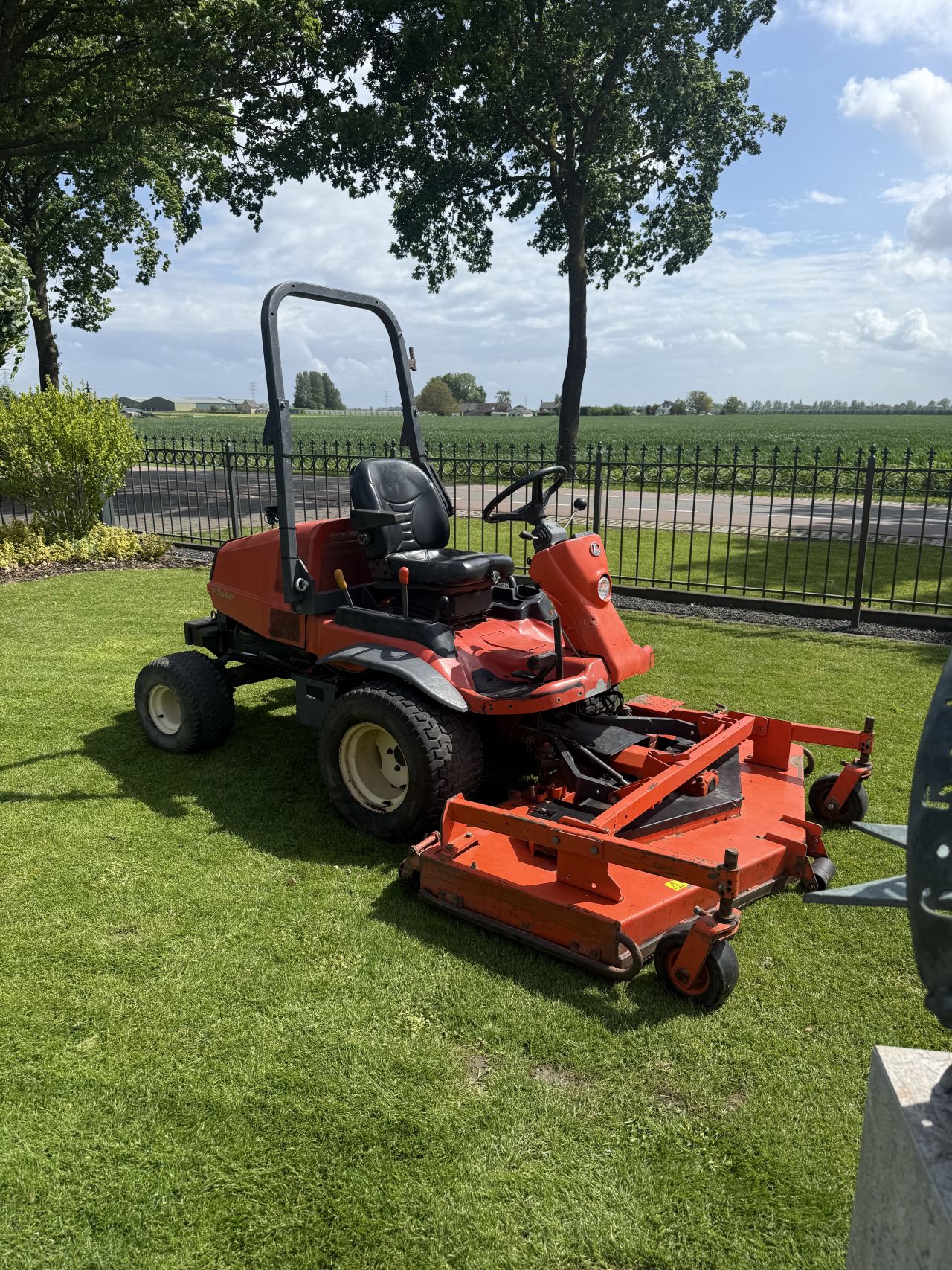 Kubota f3680 frontmaaier diesel 180cm