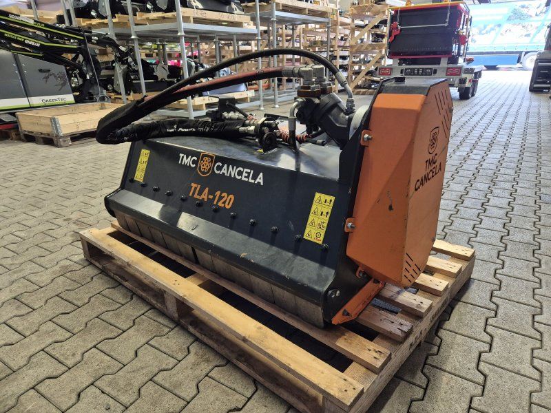 TMC Cancela TLA-120 Mulchkopf /Schlegel für Mähraupe /Mulchraupe-Vorf