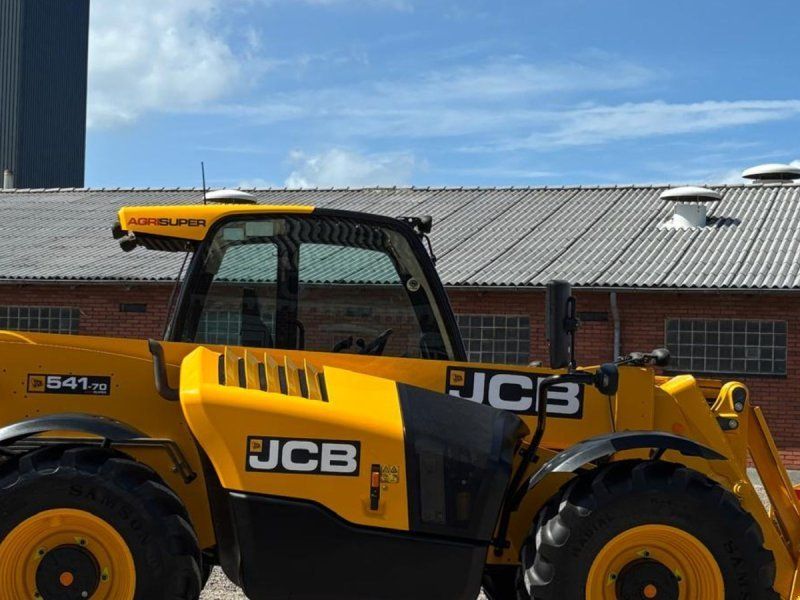 JCB 541-70 Agri Super årg. , med 5500 timer, 40km, 145 hk