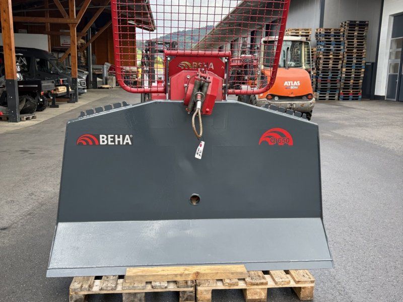 BEHA Gebr. Q650 m. 2m Rückeschild, Terra Funk, Neue Seilprüfung, Seil