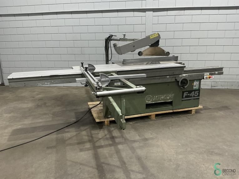 Sliding table saws Altendorf F45 1987