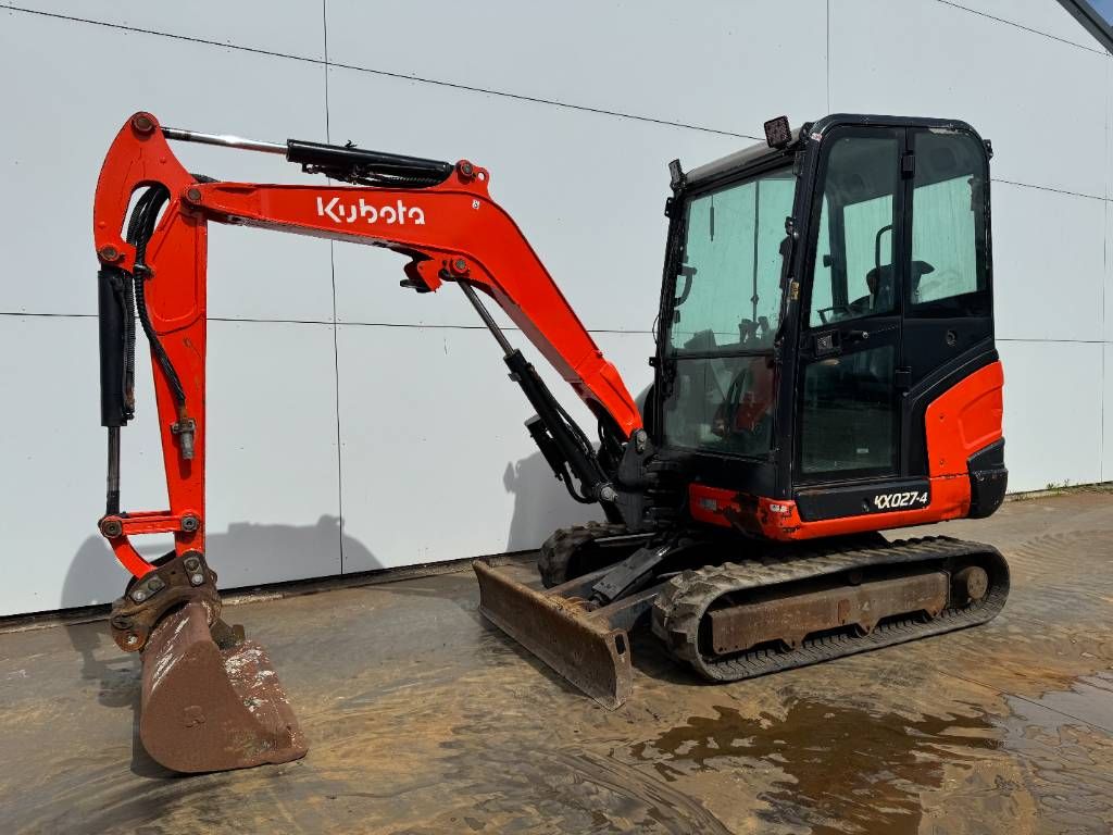 Kubota KX027-4 - Hammer Lines / Quick Coupler