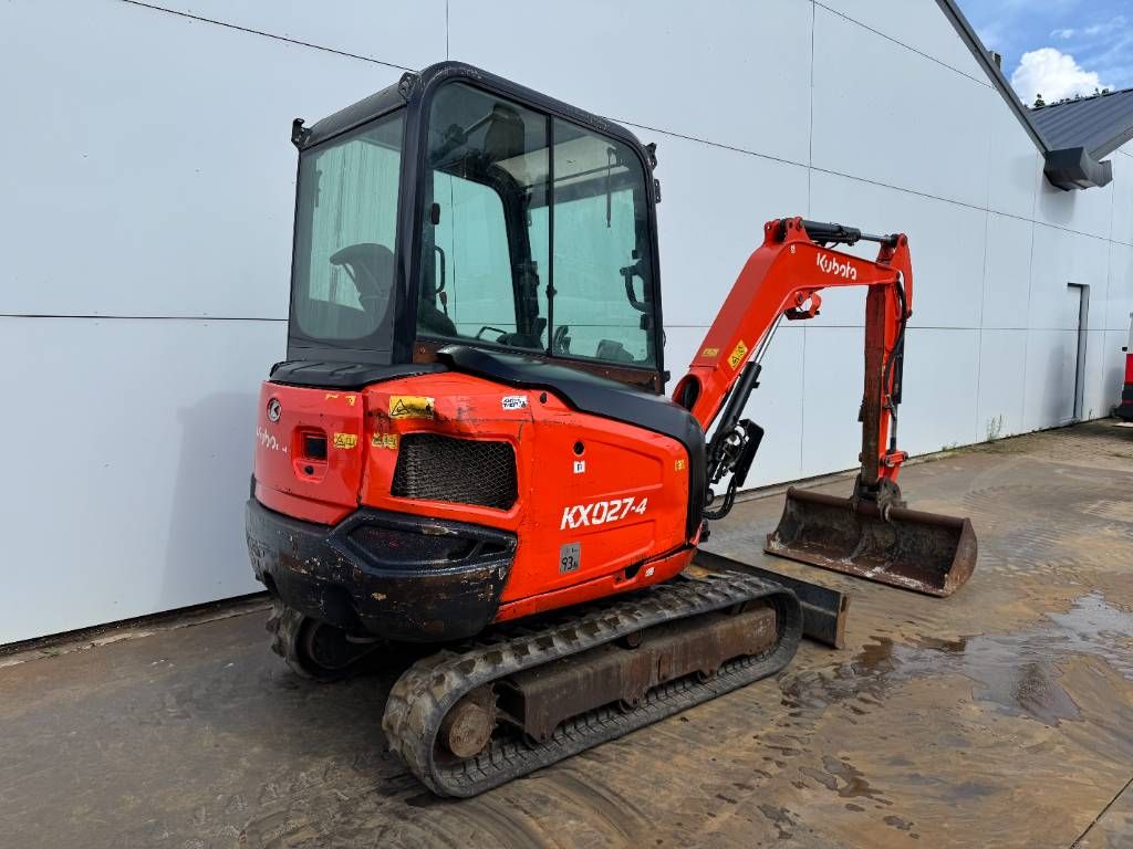 Kubota KX027-4 - Hammer Lines / Quick Coupler