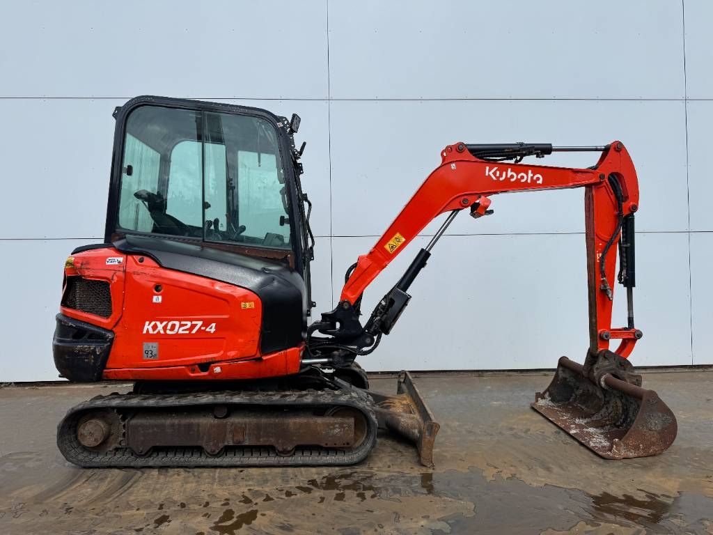 Kubota KX027-4 - Hammer Lines / Quick Coupler