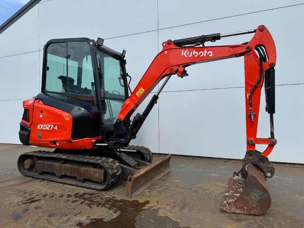 Kubota KX027-4 - Hammer Lines / Quick Coupler