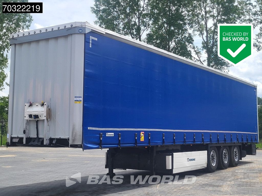 Krone SD Lift Axle Palletkist Anti Vandalism Sliding Roof
