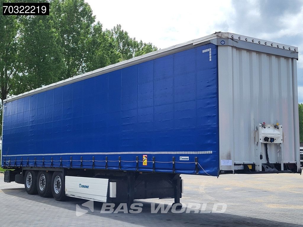 Krone SD Lift Axle Palletkist Anti Vandalism Sliding Roof