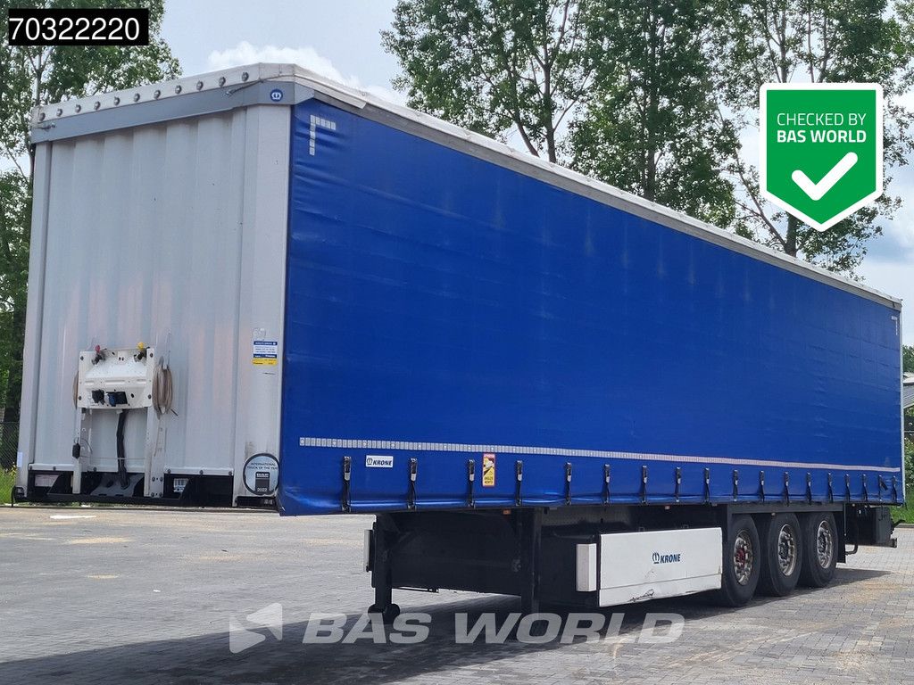 Krone SD Lift Axle Palletkist Anti Vandalism Sliding Roof