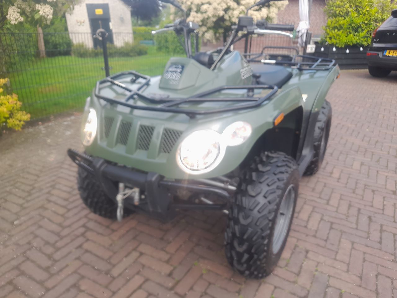 Arctic cat 400cc 4x4 met autokenteken Quad ATV