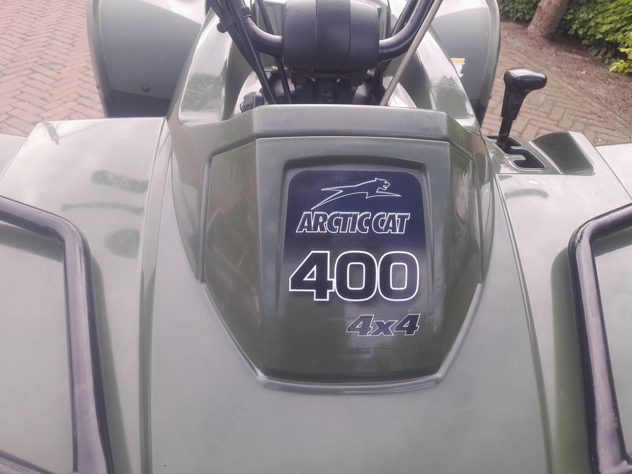 Arctic cat 400cc 4x4 met autokenteken Quad ATV