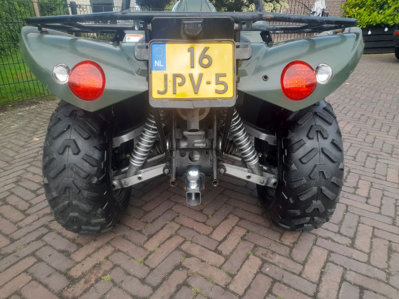 Arctic cat 400cc 4x4 met autokenteken Quad ATV