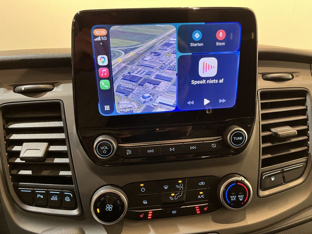 Ford Transit Custom 340 L1H1 PHEV Benzine Hybride Trend Automaat / Euro 6 / Schuifdeur L + R / Airco / CarPlay / Cruise Control / Camera / Navigatie / Klep / 3-Zits / 18.300 KM !!