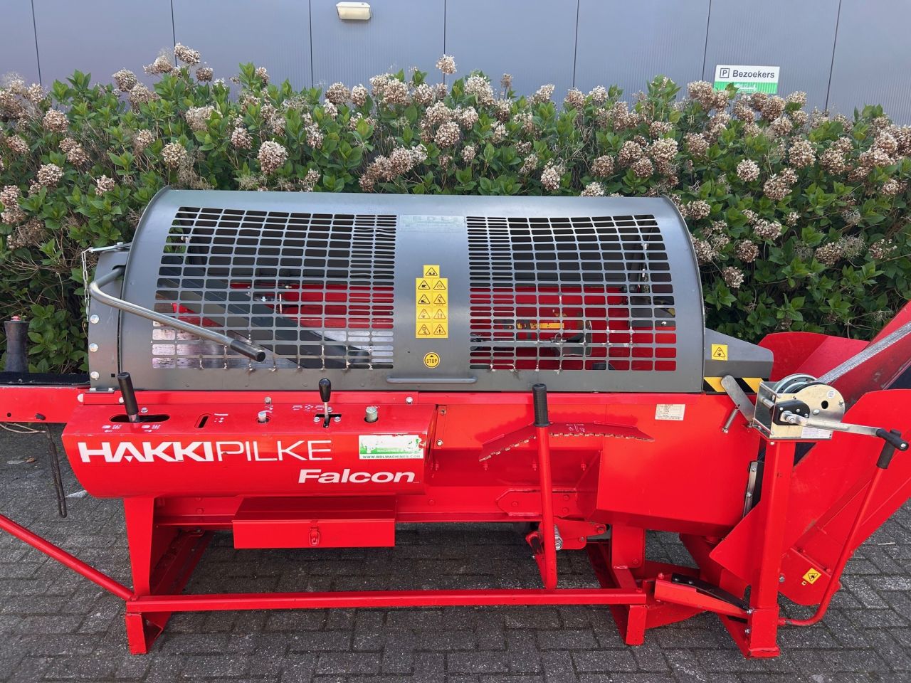 Gebruikte: nette Hakki Pilke Falcon EM 380V zaagkloofmachine