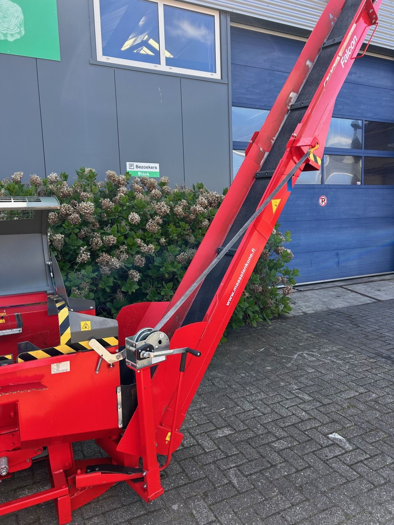 Gebruikte: nette Hakki Pilke Falcon EM 380V zaagkloofmachine